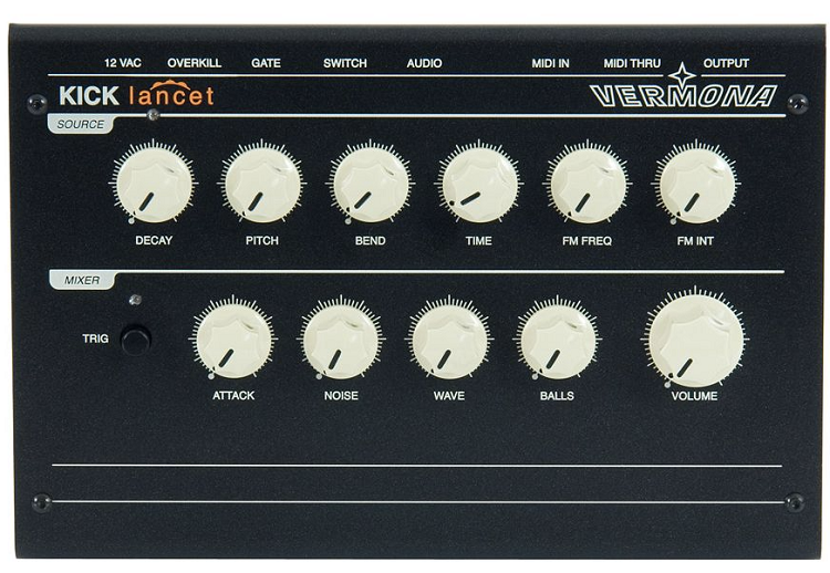 Vermona Kick Lancet סינטיסייזר ל Kick Drum