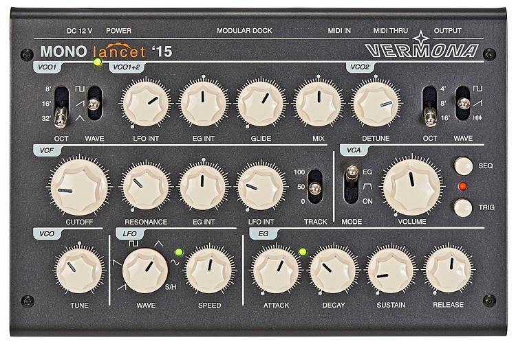 VERMONA MONOLANCET 15 סינטיסייזר אנלוגי 