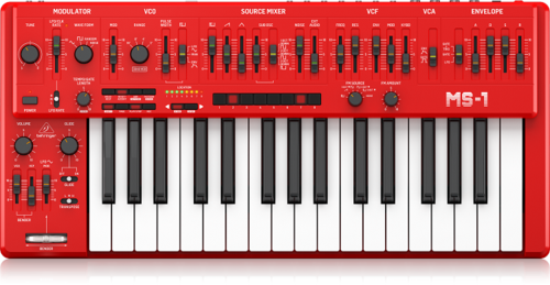 ‏סינתסייזר Behringer MS-1 RD ברינגר