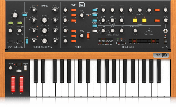 ‏סינתסייזר Behringer Poly D ברינגר