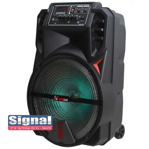 בידורית 12'' עם מיקרופונים UHF מדגם AP LE12