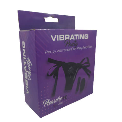 תחתון חוטיני רוטט שלט אלחוטי Pleasure Me - Vibrating Panty