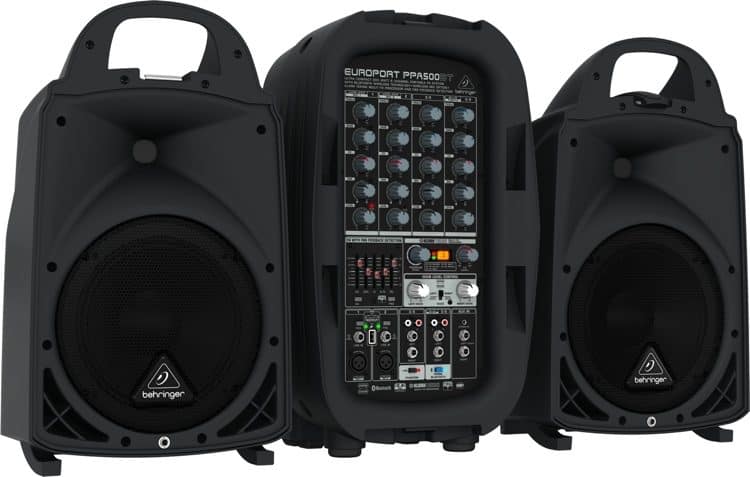 מערכת הגברה – Behringer EUROPORT PPA500BT