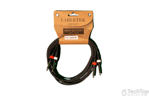 כבל PL-PL 2-2 יצוק, 3 מ', 5X10mm דגם CABLETEK DUL004/3M