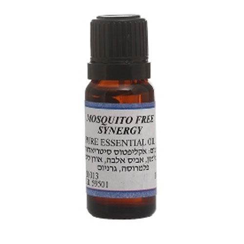 MOSQUITO FREE | שמן אתרי להרחקת יתושים, 10 מ"ל, שלוס