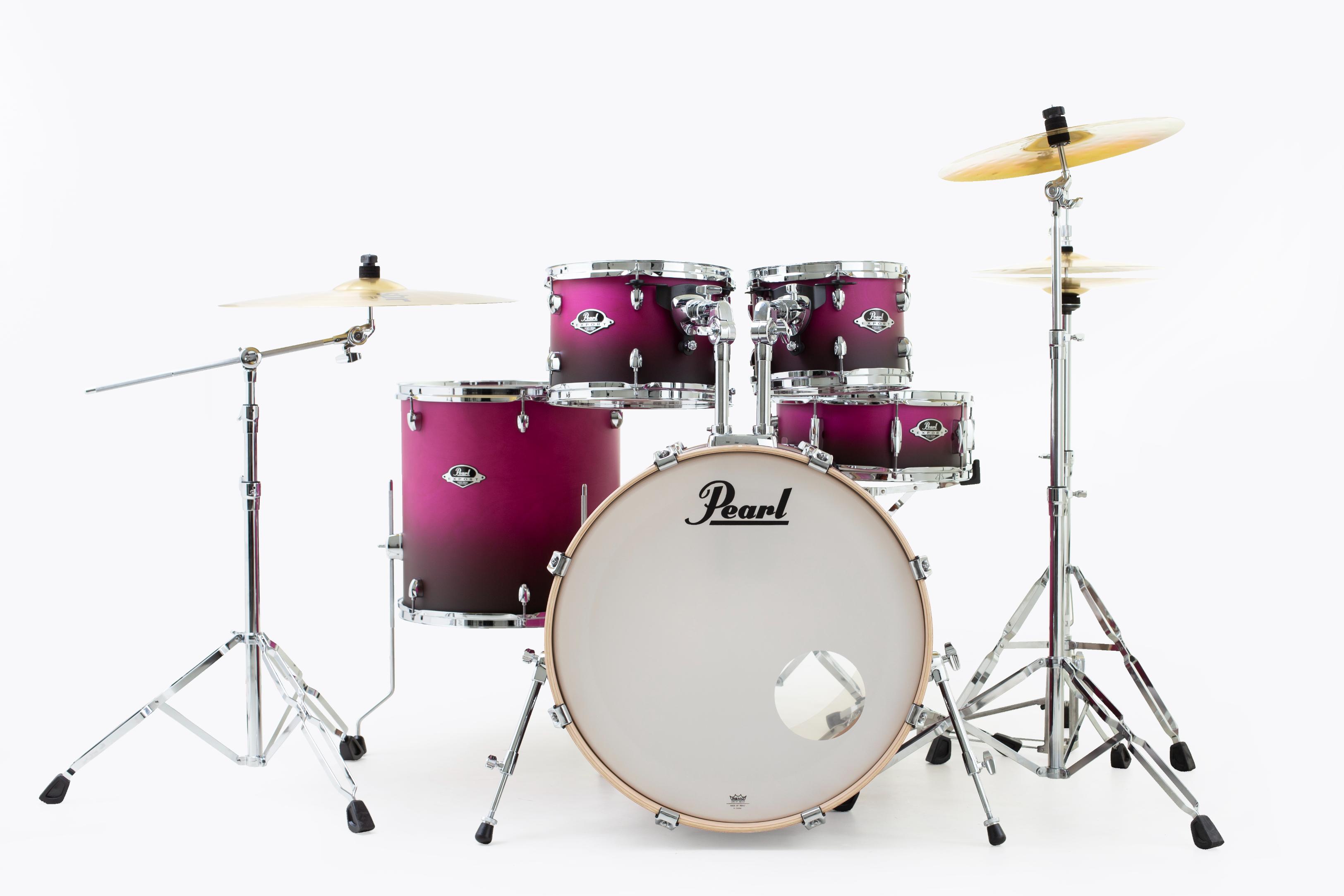 סט תופים 5 חלקים Pearl Export EXL 725 - Raspberry Sunset