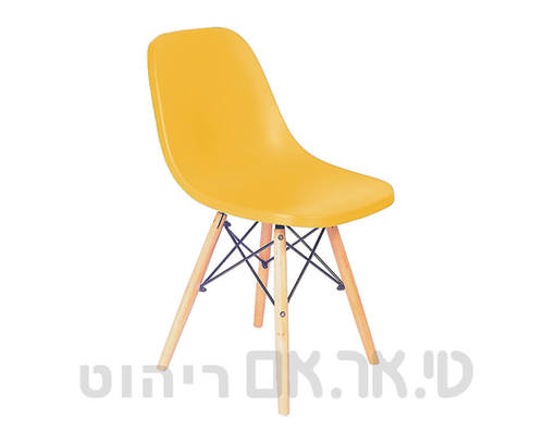 כסא דגם מאי צהוב