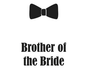 חולצה לאח של הכלה - Brother of the Bride