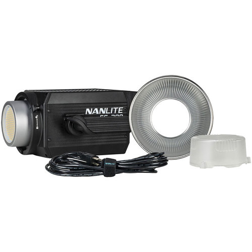 סט 2 ראשים תאורת סטודיו Nanlite FS-200 LED Daylight AC Monolight