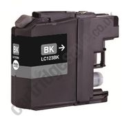 "מחסנית דיו ברדר תואם שחור דגם   brother LC-123BK VERSION 3   גירסה 3
