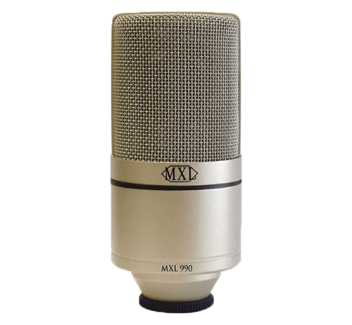 MXL - 990 ערכת מיקרופון קונדנסר להקלטות שירה וכלי נגינה