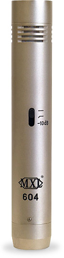 מיקרופון קונדנסור אולפני - MXL - 604 להקלטות כלי נגינה