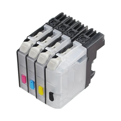  סט ראשי דיו תואמים LC123 VERSION 3 brother (מארז של 4 ראשי דיו) ברדר גירסה 3 