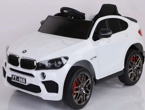 מכונית לילדים דמוי BMW 12V עם גלגלי EVA, במבצע, מלאי מוגבל.