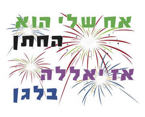 חולצה לאחים של החתן - אח שלי החתן