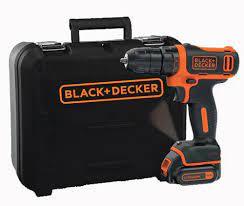 מברגה/מקדחה BLACK+DECKER BDCDD12K 10.8V