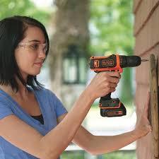 מברגה/מקדחה BLACK+DECKER BDCDD12K 10.8V
