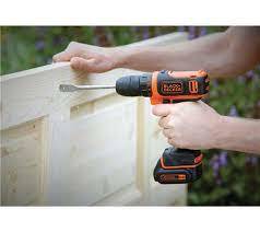 מברגה/מקדחה BLACK+DECKER BDCDD12K 10.8V