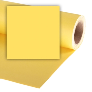 רקע נייר לסטודיו צילום Colorama 2.72x11 צבע Dandelion