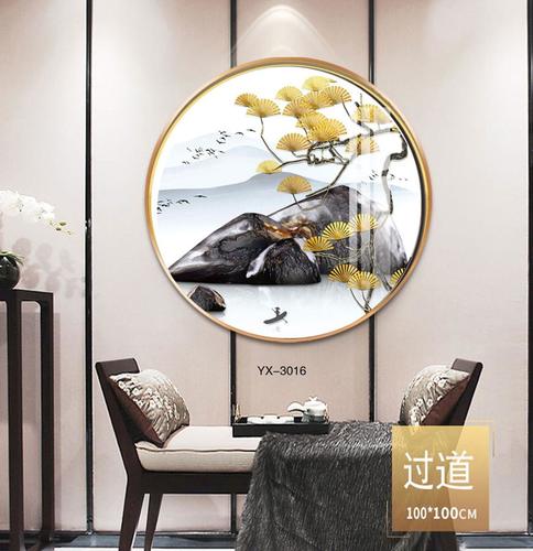 תמונת זכוכית עגולה