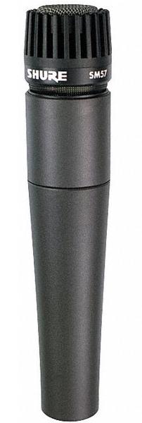 SHURE SM57-LCE - מיקרופון דינמי רב-תכליתי אידיאלי לדיבור ולכלי נשיפה והקשה.