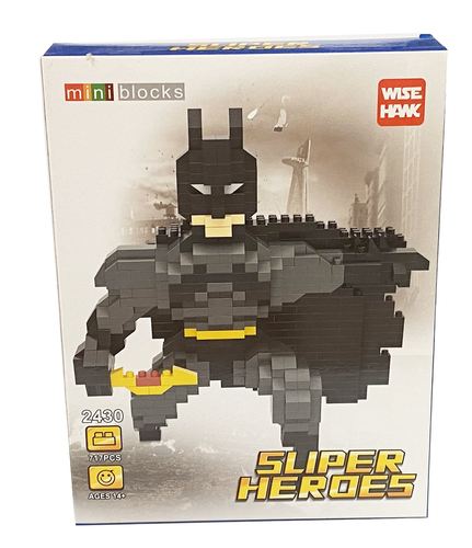 ננו בלוקס - משחק הרכבה 717 מיני לבנים - גיבור על