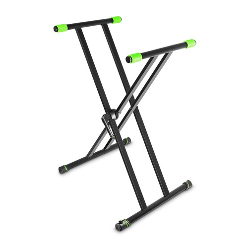 סטנד לקלידים (שחור) מחוזק עם נעילה מהירה GRAVITY KSX 2