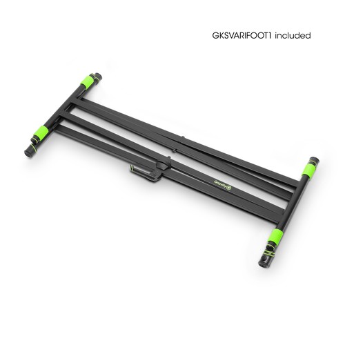 סטנד לקלידים (שחור) מחוזק עם נעילה מהירה GRAVITY KSX 2