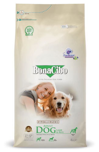 בונאסיבו בוגר כבש ואורז 4 ק