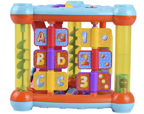 משולש פעילות צבעוני עם 10 הפעלות לפיתוח מוטוריקה 