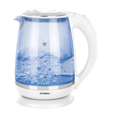  ‏קומקום זכוכית חשמלי Hyundai HYK2018 2L