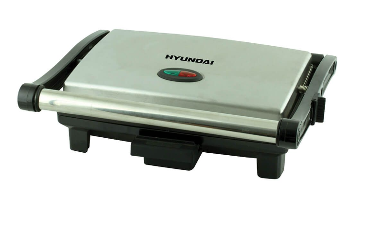 טוסטר לחיצה נירוסטה 4 פרוסות Hyundai HYT043 יונדאי