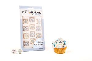 קישוטים אכילים פתיתי שלג Decolicious