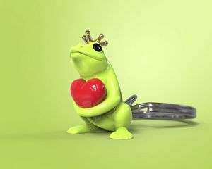 מחזיק מפתחות צפרדע Meta(l)morphose