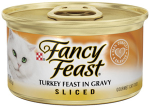 פנסי פיסט -  מעדן נתחי הודו ברוטב 85 גרם Fancy Feast