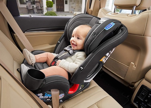 כיסא בטיחות משולב בוסטר צר במיוחד סלימפיט SlimFit3 LX הכל באחד Stanford