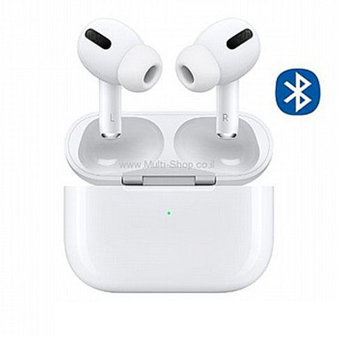 אוזניות אלחוטיות Apple AirPods Pro True Wireless אפל מקורי | צפייה ושמע |...