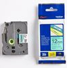 סרט למכשיר Ptouch ברוחב 12mm הדפסה בשחור על רקע ירוק TZe731