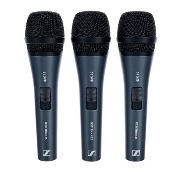 שלישיית מיקרופונים Sennheiser E835 S 3Pack