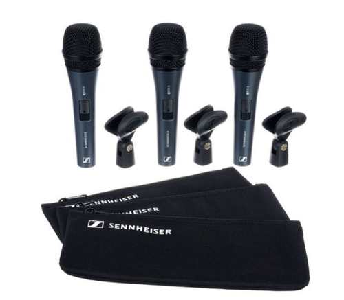שלישיית מיקרופונים Sennheiser E835 S 3Pack