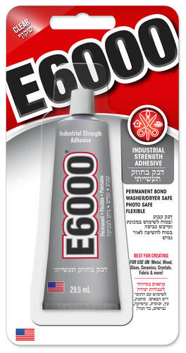 דבק E6000 שפ 30 מ''ל