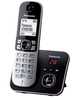 Panasonic טלפון אלחוטי + משיבון דגם KX-TG6821MBB
