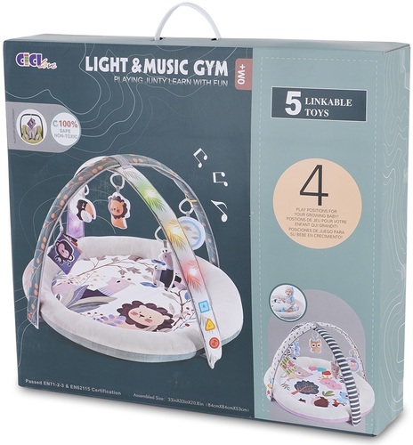 משטח פעילות מאיר ומנגן - Light - Music