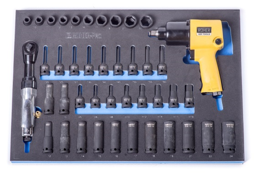 מגש כלי עבודה EVA למגירה מס' 7 כולל 42 כלים כמפורט