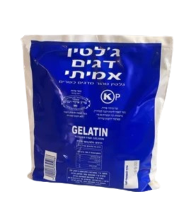 ג'לטין דגים 1 ק
