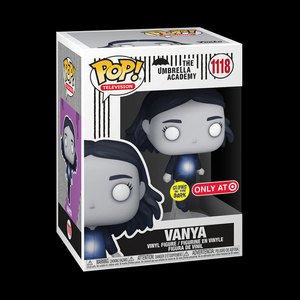 POP TV: Umbrella Academy- Vanya (אקסקלוסיבי מדבקה כסופה)(זוהר בחושך) Funko