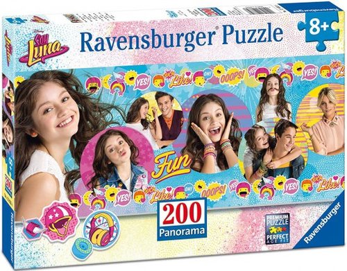 פאזל פנורמי 200 חלקים -סוי לונה   