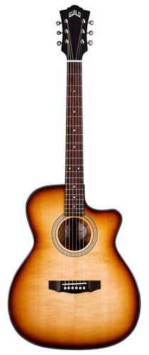 זוית נוספת Guild OM-260CE Deluxe Burl