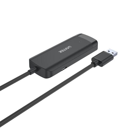 מפצל 4 יציאות  Unitek Q4 USB3.0 Hub H1111E 