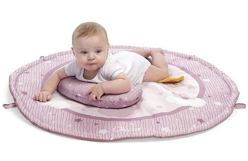 אוניברסיטה ומשטח פעילות עם מקרן כוכבים מנגן 3 ב-1 - ורוד